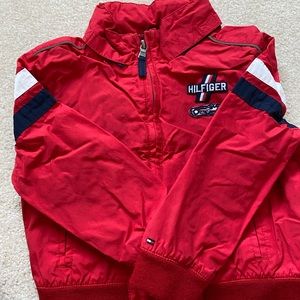 Kid water resistance wind jacket